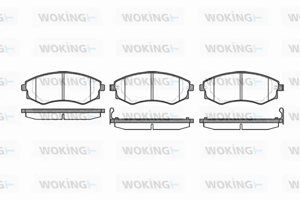 Brake Pad Set, disc brake (P2183.12)