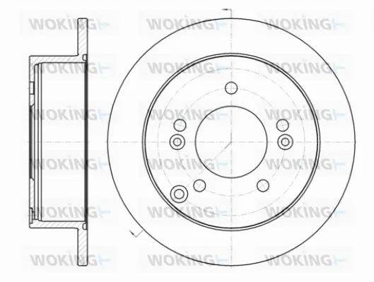 Brake Disc (D61399.00)