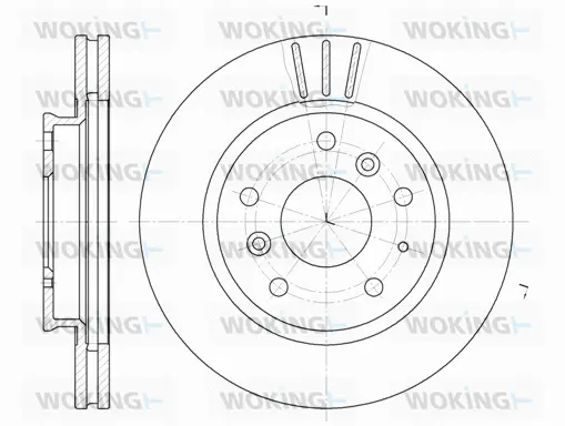 Brake Disc (D6237.10)
