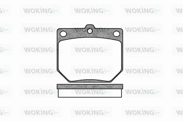 Brake Pad Set, disc brake (P1773.20)