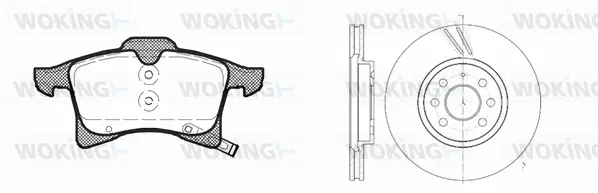 Brake Kit, disc brake (811363.01)