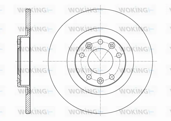 Brake Disc (D61557.00)