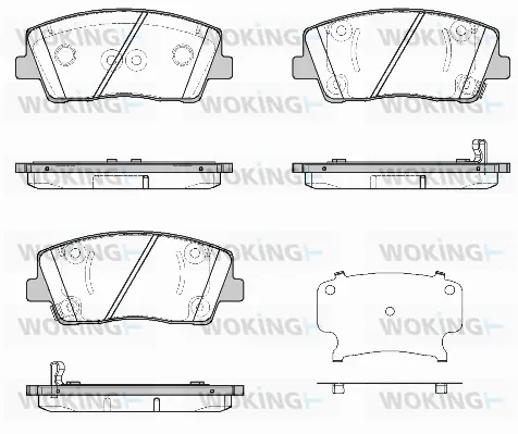 Brake Pad Set, disc brake (P19123.02)