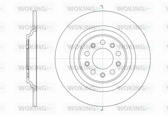 Brake Disc (D61783.00)