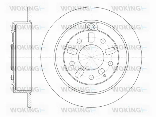 Brake Disc (D6923.00)