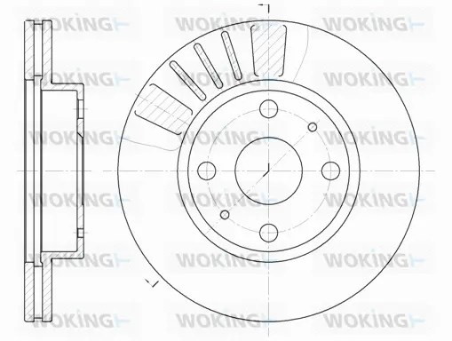 Brake Disc (D6116.10)