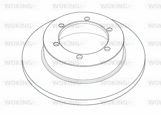 Brake Disc (NSA1191.10)