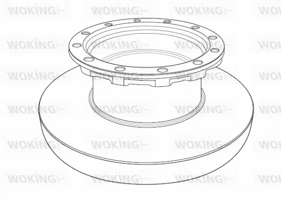 Brake Disc (NSA1196.10)