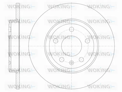Brake Disc (D61011.00)