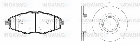 Brake Kit, disc brake (87963.00)