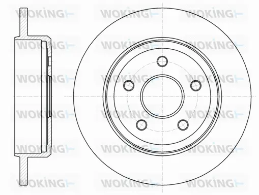 Brake Disc (D61211.00)