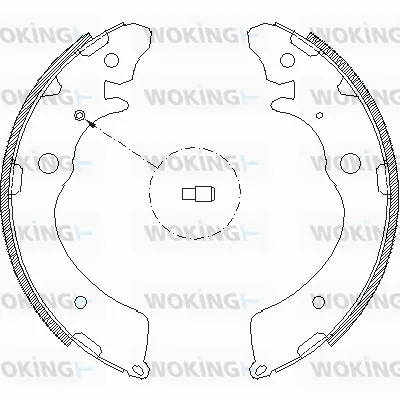 Brake Shoe (Z4383.00)
