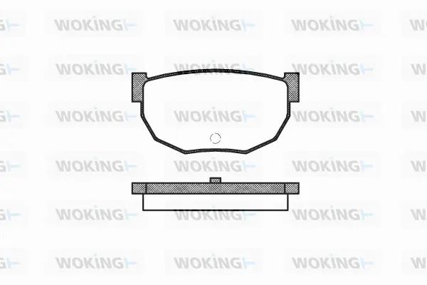 Brake Pad Set, disc brake (P0513.10)