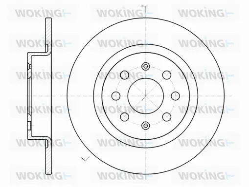 Brake Disc (D6983.00)