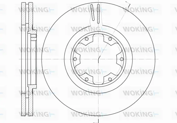 Brake Disc (D6899.10)