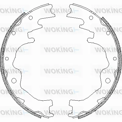 Brake Shoe (Z4388.01)