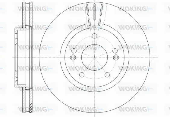 Brake Disc (D6897.10)