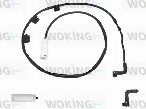 Warning Contact, brake pad wear (001088)
