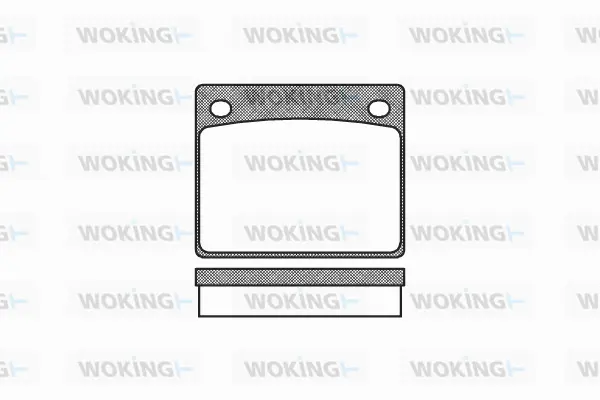 Brake Pad Set, disc brake (P1833.00)