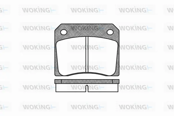 Brake Pad Set, disc brake (P1363.00)