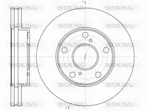 Brake Disc (D6571.10)
