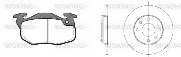 Brake Kit, disc brake (80923.03)