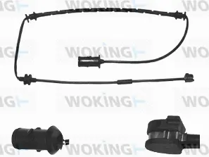 Warning Contact, brake pad wear (001061)