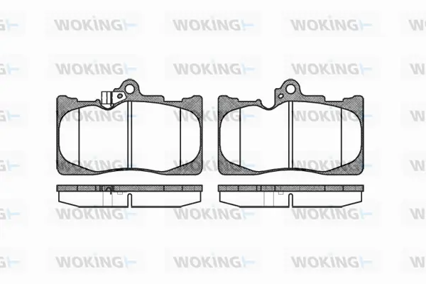 Brake Pad Set, disc brake (P10803.02)