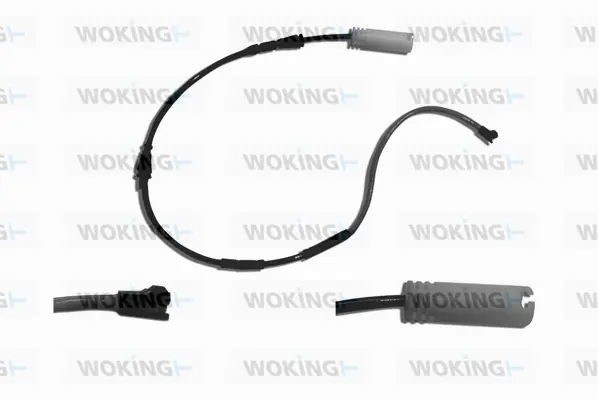 Warning Contact, brake pad wear (001109)