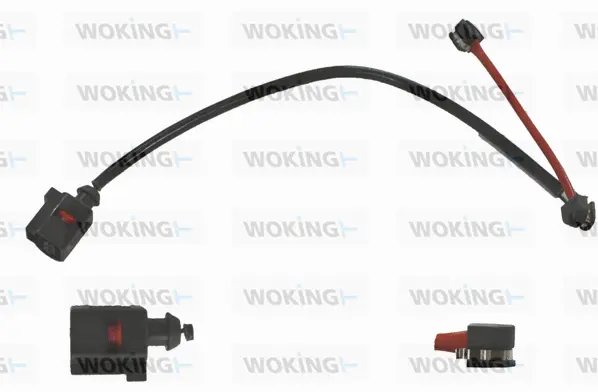 Warning Contact, brake pad wear (001149)