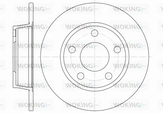 Brake Disc (D6723.00)