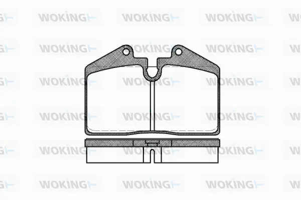 Brake Pad Set, disc brake (P0403.10)