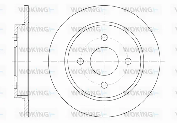 Brake Disc (D6155.00)
