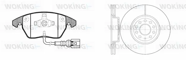 Brake Kit, disc brake (811303.02)