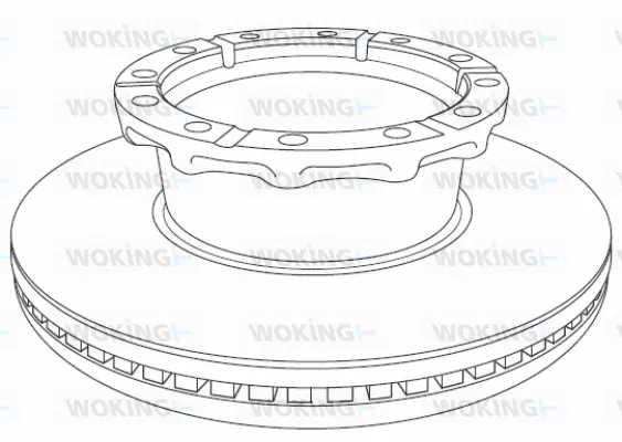 Brake Disc (NSA1240.20)