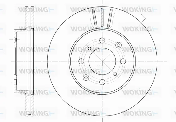 Brake Disc (D6226.10)