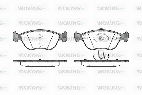 Brake Pad Set, disc brake (P6223.00)