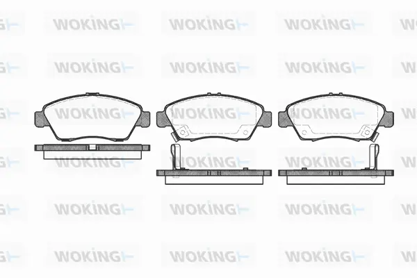 Brake Pad Set, disc brake (P5183.02)