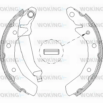 Brake Shoe (Z4086.00)