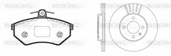 Brake Kit, disc brake (80343.01)