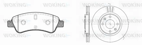 Brake Kit, disc brake (89403.00)