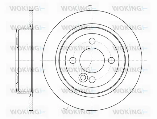 Brake Disc (D61195.00)