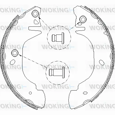 Brake Shoe (Z4305.01)