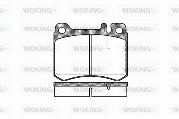 Brake Pad Set, disc brake (P3603.00)