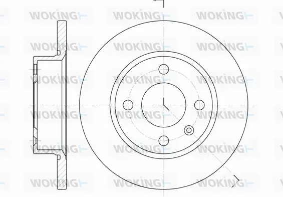 Brake Disc (D6425.00)