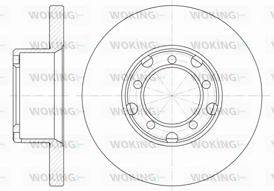 Brake Disc (D6296.00)