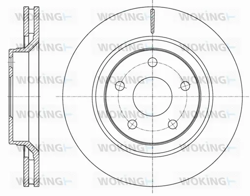 Brake Disc (D61610.10)
