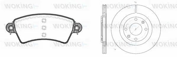 Brake Kit, disc brake (86263.00)