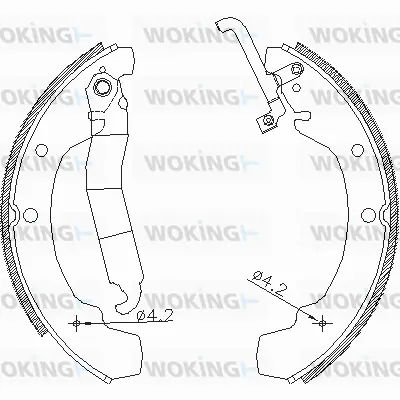Brake Shoe (Z4688.01)