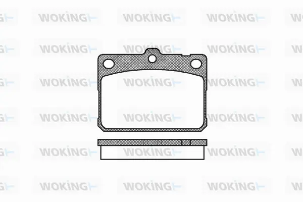 Brake Pad Set, disc brake (P1793.30)